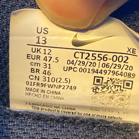 Mens Nike Daybreak-Type Athletic Shoes Sz 13 M  CT2556 002 Black Suede - Picture 7 of 7